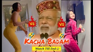 Kacha badam Trending Viral song  Anjali arora vs Sofia ansari kacha badam anjali arora kacha badam [upl. by Hopfinger]