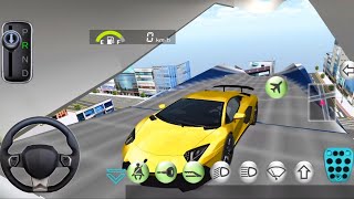 Lamborghini Car Delivery to Export Airport Funny Driving  3D Driving Class  Android Gameplay [upl. by Nyleaj]