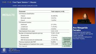 4 Chorioretinal atrophic lesions evolution in patients with inactive myopic choroidal neovasculariz [upl. by Asik]