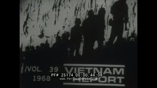 1968 VIETNAM WAR REPORT 9th INFANTRY DIVISION in MEKONG DELTA 25174 [upl. by Atsahc]