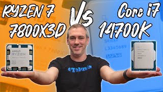 AMD Ryzen 7 7800X3D Vs Intel Core i7 14700K 42 Game Benchmark  1080p 1440p amp 4K [upl. by Jaenicke196]