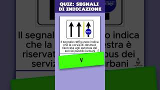 Quiz patente B Argomento Segnali Di Indicazione [upl. by Hunter]