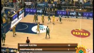 HighLights 4th game MaccabiPAO [upl. by Nosille]