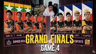 GAME 4 M2 GRAND FINALS  BREN vs BURMESE GHOULS [upl. by Inram156]