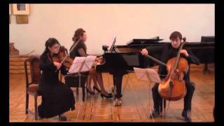 A Arensky Piano Trio No 2 in F minor Op 73  II Romanza Andante [upl. by Akcebar485]