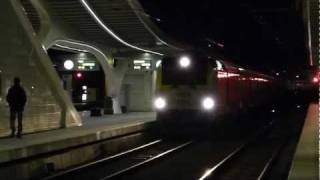 SNCB  NMBS  HLE 18 1834 arriving at LiègeGuillemins [upl. by Nick]