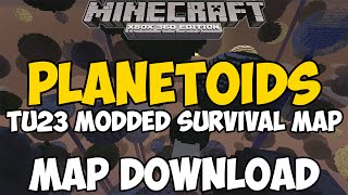 Minecraft Xbox 360One PLANETOIDS Modded Survival map Download [upl. by Halle]