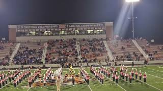 Massillon Tiger Swing Band Halftime show 2023 week 6 [upl. by Aimal562]