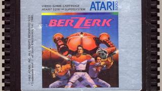 Classic Game Room  BERZERK Atari 5200 review [upl. by Herod479]