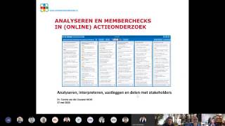 Analyseren en member checks in online actieonderzoek [upl. by Nelda]