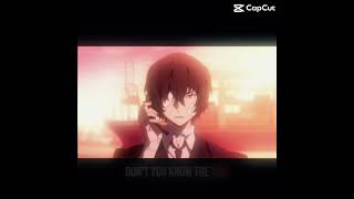 That’s so true Dazai anime dazai bsd [upl. by Susej]