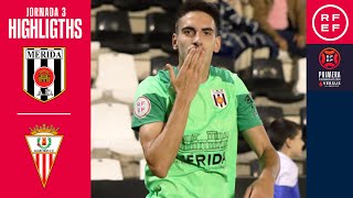 Resumen PrimeraFederación  AD Mérida 10 Algeciras CF  Jornada 3  Temporada 20242025 [upl. by Rebna520]