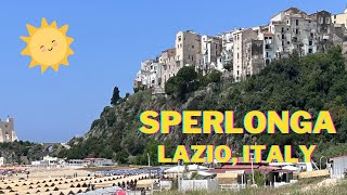 Sperlonga Lazio Italy subtitled viaggiaconmartitravelwithmarti [upl. by Hcirdeirf322]