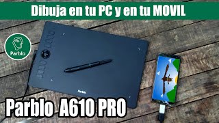 Tableta Parblo A610 Pro  Compatible con tu Ordenador y tu Movil  ParbloTech [upl. by Marybella]