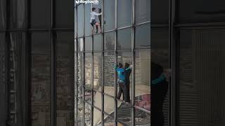 Man Climbs 400ft Skycraper Barefoot  Dogtooth Media [upl. by Griffis]