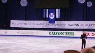 Plushenko practice EC 2010mp4 [upl. by Winstonn]