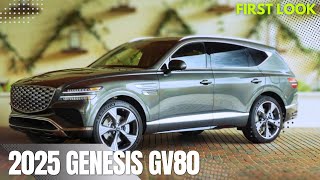 ALL NEW 2025 Genesis GV80 Revealed  First Look Interior amp Exterior Details [upl. by Charmian]