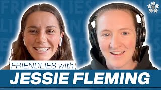 JESSIE FLEMING on playing for Emma Hayes winning gold w Canada and moving to Thorns I Friendlies [upl. by Tenn804]