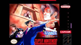 Pursuit  Cornered  Phoenix Wright Ace Attorney Trilogy SNES Remix [upl. by Ellehcor]