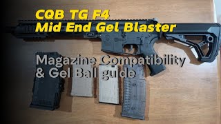 TG F4 Magazine compatibility and gel ball guide [upl. by Ominoreg602]