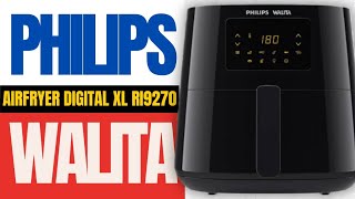 FRITADEIRA AIRFRYER ESSENTIAL XL DIGITAL PHILIPS WALITA 2000W  RI9270  TESTEI NA PRÁTICA [upl. by Oile674]