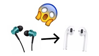 COMMENT FAIRE DES AIRPODS FACILEMENT TUTO [upl. by Ojyllek]