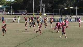 CAOS U14 Div 2 Rd 10 Dolphins vs Logan Brothers [upl. by Keriann384]