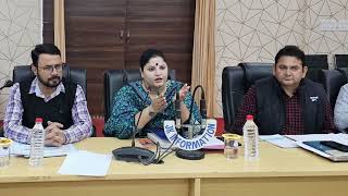 DDC Chairperson Kishtwar Pooja Thakur chaired meeting of District amp sectoral officers Watch share [upl. by Kcirdaed]