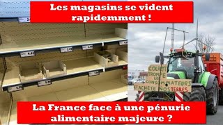 La France face à une pénurie alimentaire majeure [upl. by Ayekat]