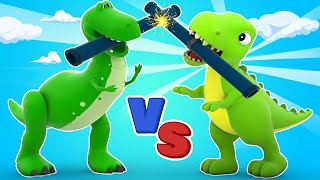 Dinossauro de Brinquedo vs Dinossauro Real [upl. by Anali924]