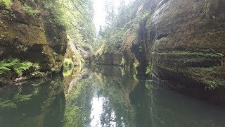 Wanderung in der böhmischen Schweiz Tschechien  Edmundsklamm  Wilde Klamm  PrebischtorTeil1 [upl. by Heintz]