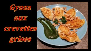 Gyoza aux crevettes grises [upl. by Ak]