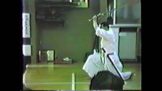 Iaido Chuden 05 Danzaki Tomoaki 檀崎 友彰 Sensei Seminar 1987 [upl. by Arais]