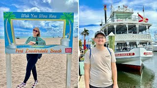 Sightseeing In Fort Lauderdale Florida Jungle Queen Riverboat HUGE Houses amp MORE [upl. by Stroud]