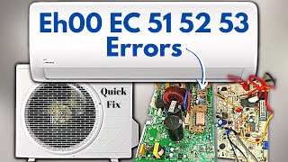 Easy Fix For EH 00 EC 515253 Error Code In Mini Split AC [upl. by Kinsler16]