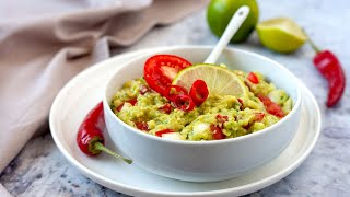 Salsa guacamole ricetta veloce e originale [upl. by Harriett]