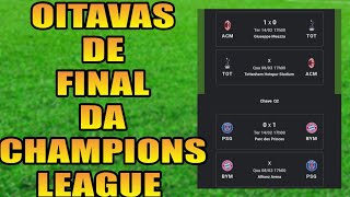 OITAVAS DE FINAL DA CHAMPIONS LEAGUE 2023  TABELA DA CHAMPIONS LEAGUE  CLASSIFICAÇÃO DA CHAMPIONS [upl. by Onoitna]