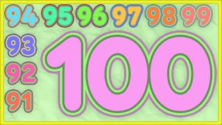 Count to 100  Simple Big Numbers  Learn Counting to 100 [upl. by Hennessey]