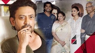 Irrfan Khan SKIPS the screening of Jazbaa  Bollywood News [upl. by Theran293]