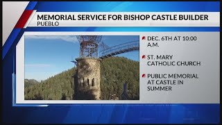 Community invited to Memorial for Bishop Castle builder [upl. by Asirrom]