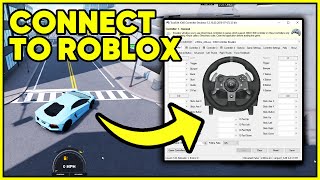 HOW TO USE STEERING WHEEL IN ANY ROBLOX GAME [upl. by Ihcehcu]