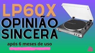 Review do toca discos de vinil Audiotechnica LP60X [upl. by Ybanrab]