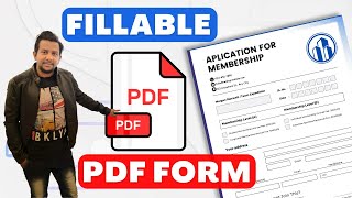 How to Create Fillable PDF Form For Free  How To Create Your Own Fillable PDF Document [upl. by Pussej526]