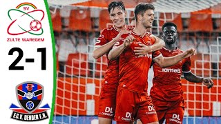 Zulte Waregem vs FCV Dender 21 Abdoulaye Traore Goal All Goals and Extended Highlights [upl. by Vidovik]