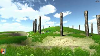 Wood Henge Reconstruction near Stonehenge [upl. by Brad]