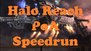 Rocketing to Easy Keyes Skip Halo Reach Speedrun Pillar of Autumn 825 Easy [upl. by Annoiek]