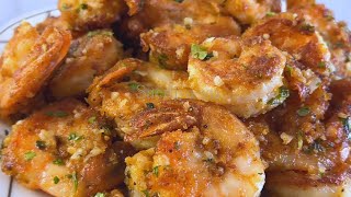 Quick and easy Garlic shrimp recipe it’s so delicious [upl. by Uolyram]