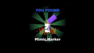 How to get MIMIC marker in FIND THE MARKERS Roblox  UPDATED 2024 [upl. by Janessa828]