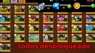 archivo ppdat para desbloquear todas las plantas con monedas y gemas ilimitadas Plants vs Zombies [upl. by Fates]