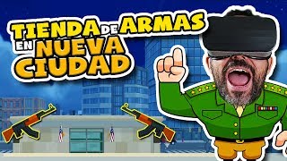 LA NUEVA CIUDAD  El Vendedor de la Tienda de Armas [upl. by Adnirolc]